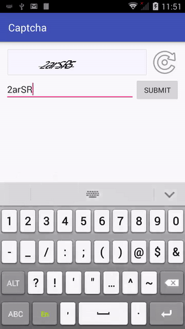 android实现验证码效果源码