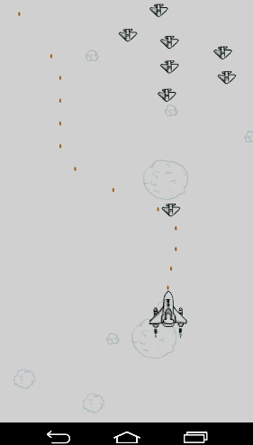 android模仿微信飞机大战源码