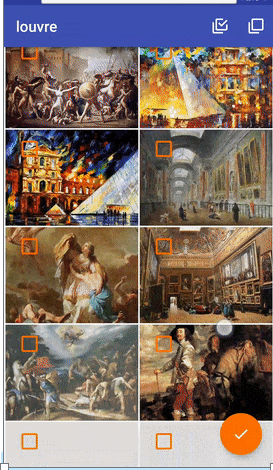 android在浮动操作按钮的右上角显示数字标识