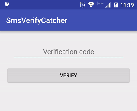 android用几行代码拦截的短信验证码