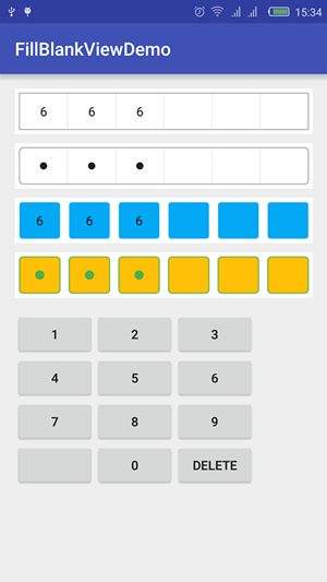 android仿手机支付宝、微信支付时数字密码输入验证