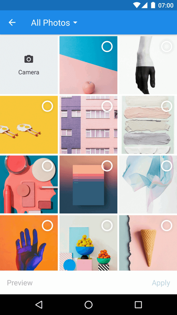android实现本地图片、视频文件选择源码