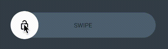 android一个动画流畅的滑动解锁按钮
