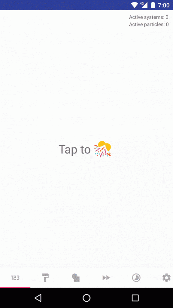 android一个轻量的纸屑粒子效果源码