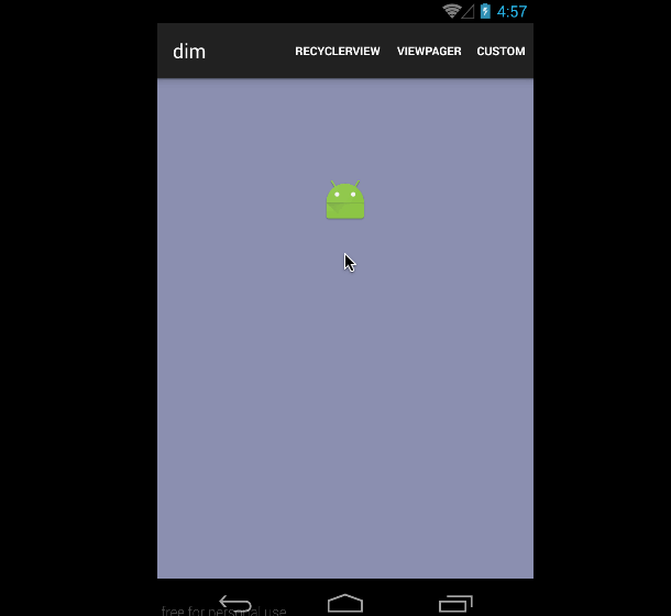 android一个富有动感的弹框源码