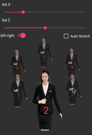android3d旋转切换view、类似旋转木马效果源码