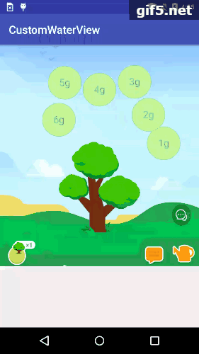 android实现蚂蚁森林效果源码