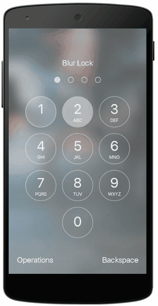 android锁屏输入密码功能源码